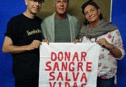 Claudio Baglioni por Donar sangre salva vidas