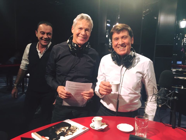 8 Gennaio 2016 Claudio Baglioni e Gianni Morandi su RTL (1).jpg
