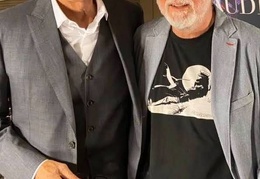 Claudio Baglioni e Fausto Pellegrini