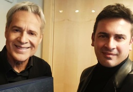 Claudio Baglioni e Stefano Del Bravo